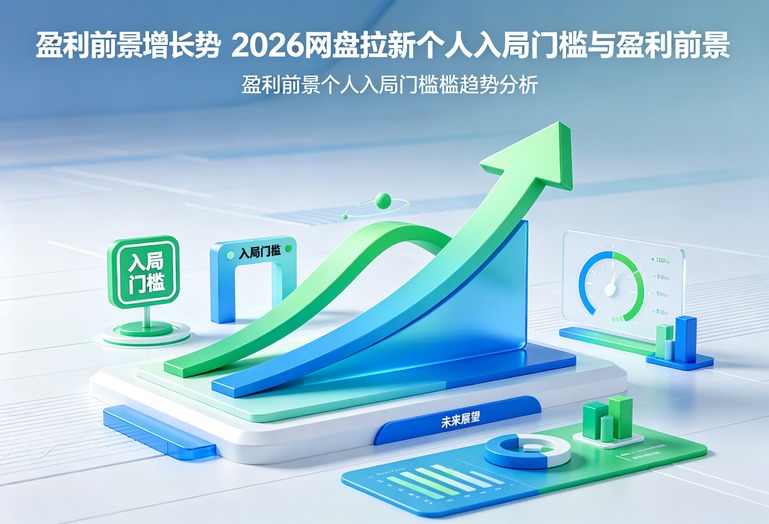 网盘拉新副业现状深度剖析，2026 各大平台政策对比、个人入局门槛与盈利前景梳理