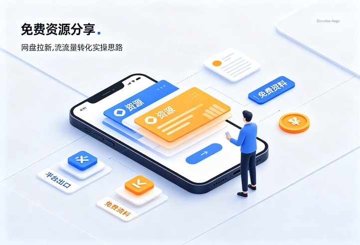 网盘拉新流量转化实操思路，免费资源引流玩法、用户判定标准以及提升有效单量技巧